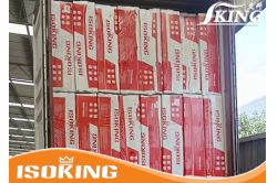 ISOKING Rock Wool Board Loading to Vietnam For Metal Wall Cladding Outside