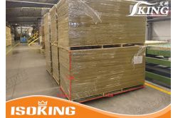 8 Containers of 2.2m Rock Wool Board For Sandwich Panel in Vietnam 