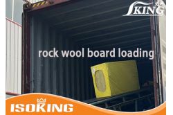 8 Containers of rockwool insulation slab for Australia is prepared for shipping
