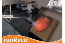 ISOKING Fireproof Rockwool Test Video