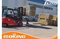 2m*0.5m Mineralwool Insulation Material Loading 