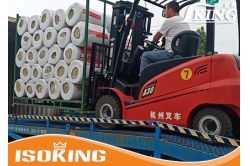Transported 11 containers of Mineral wool rolls for Bangladesh Power Station Project