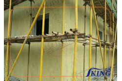 ISOKING mineral wool rolls keep shipped to meet the demands of the South American and Southeast Asian markets