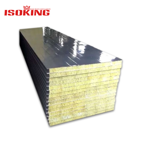 ISOKING™ Fireproof Food Workshop Stainless Steel Rock Wool Panel