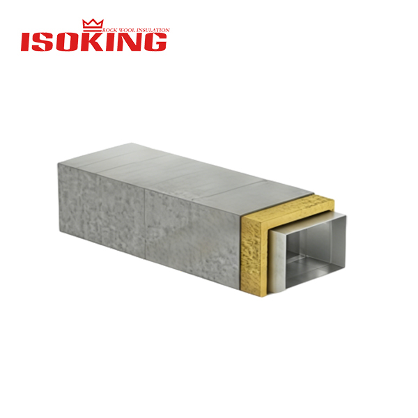 ISOKING™ Aluminum Foil Faced Rock Wool Board for HVAC Duct Insulation in Data Centers