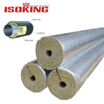 Insulation Thermal Jacketing,Mineral Wool,Mineral Wool Pipe,Steam Pipe Section,Oil Gas Pipeline Pipework